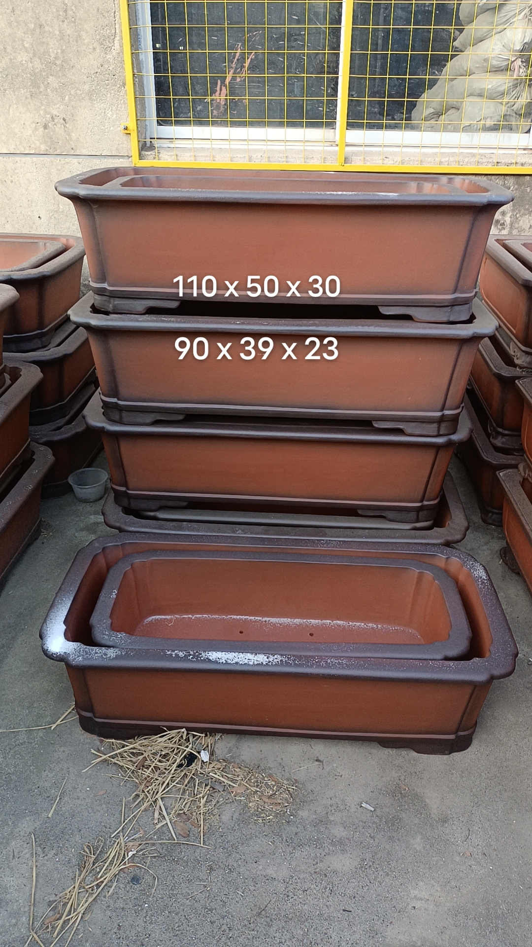 特大口径复古紫砂马槽盆景花盆长方形室内外阳台绿植盆栽