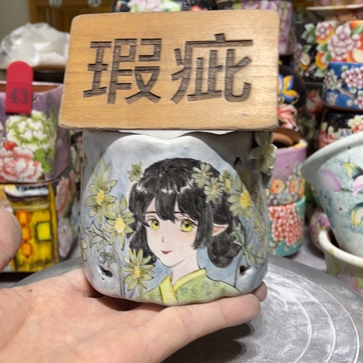 景德镇艺术手绘作品