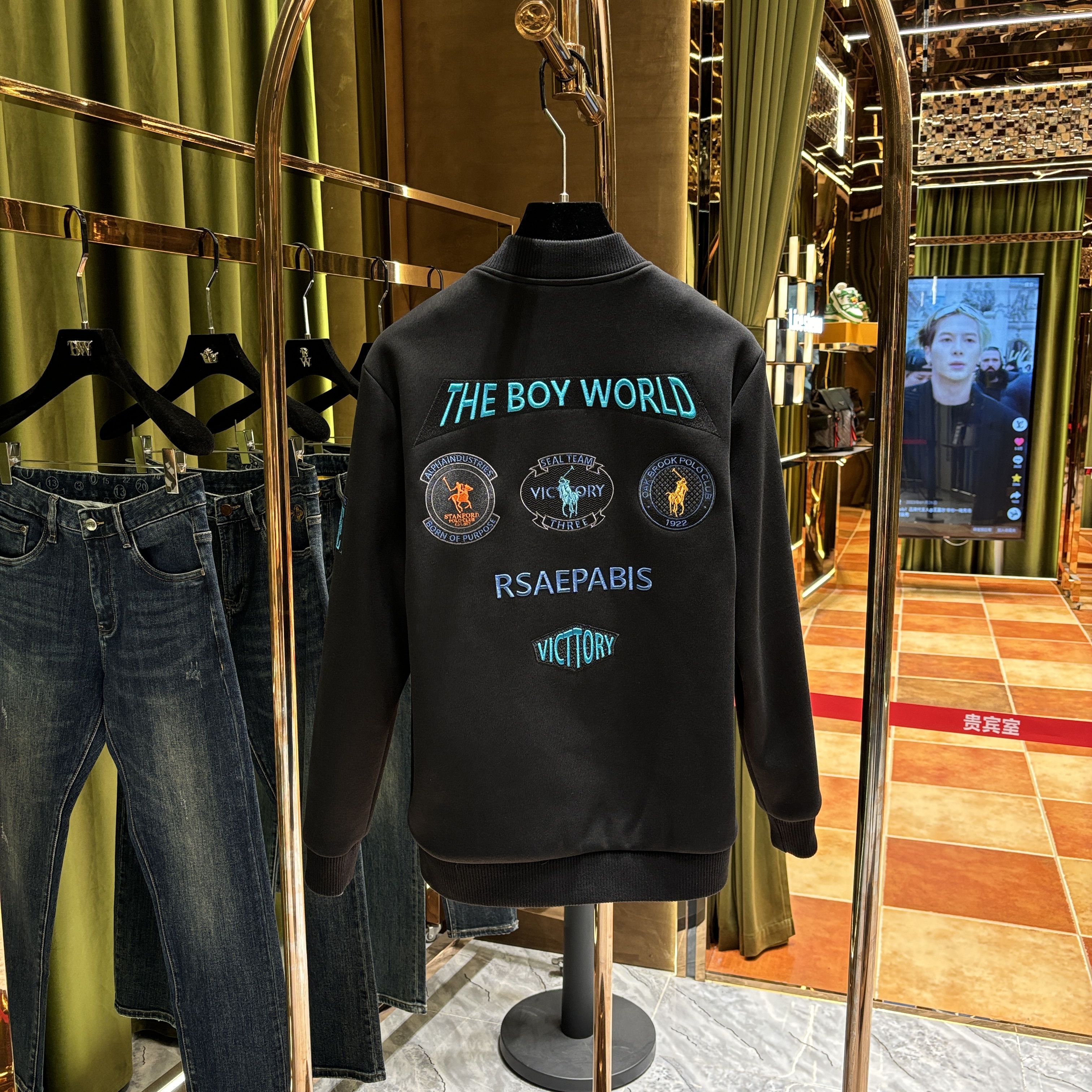 【火焰专属】2025新品 春夏高奢重磅棒球服外套88867