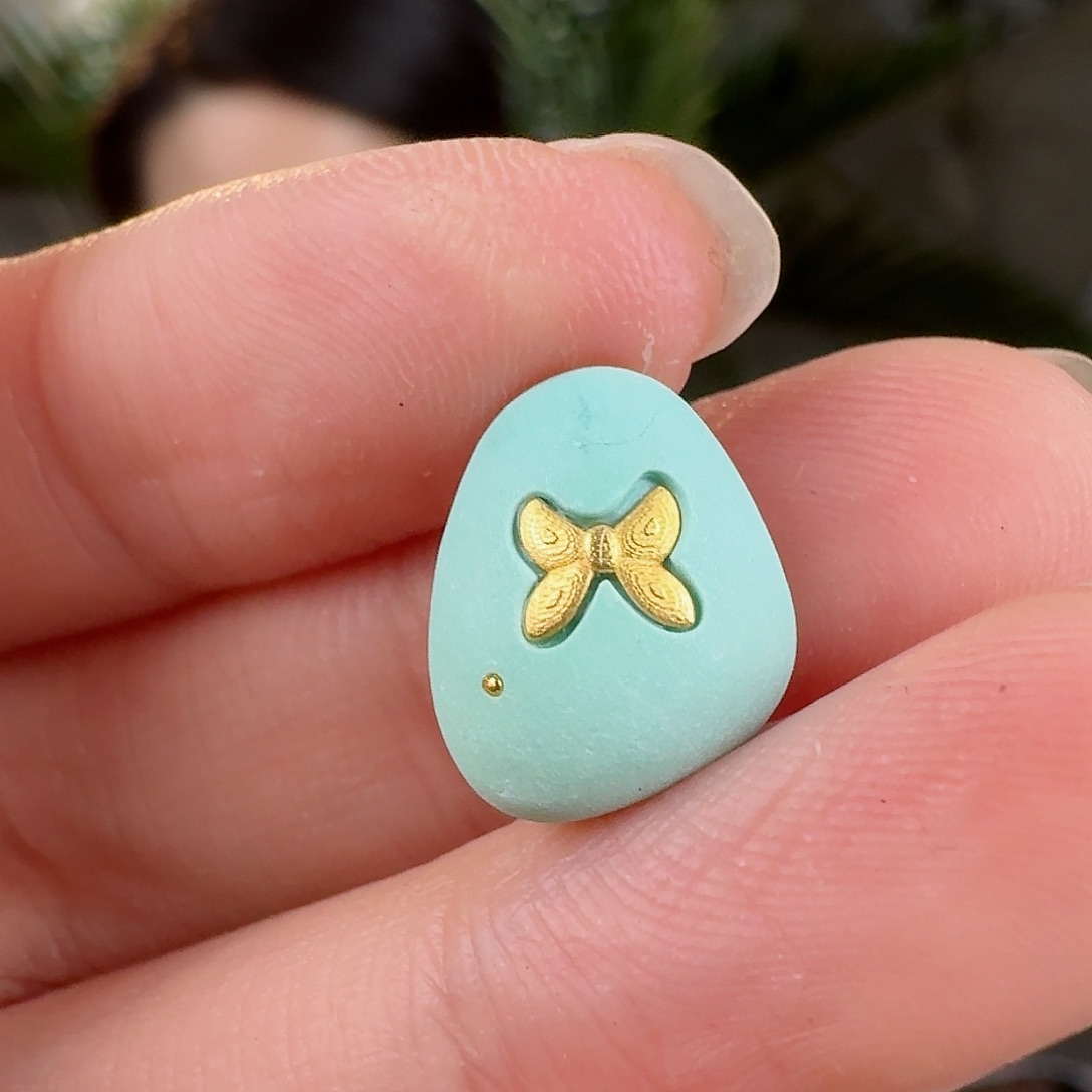 绿松石珠宝奇石未镶嵌