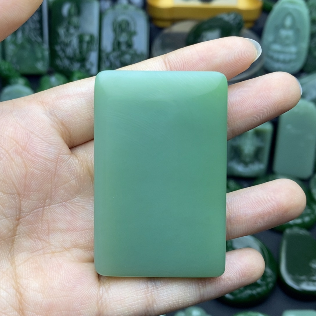 和田玉（碧玉）挂件未镶嵌