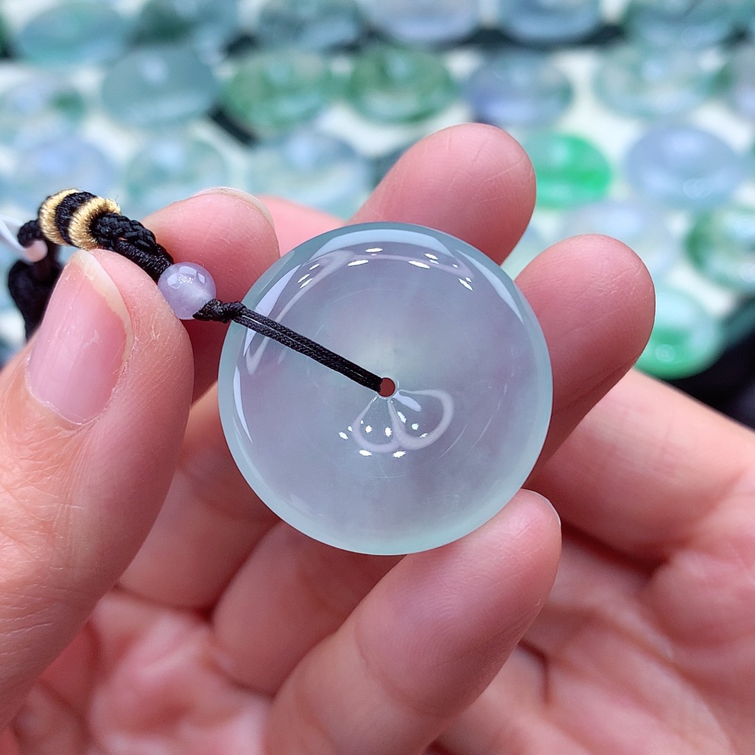 颈饰未镶嵌翡翠编号22-尺寸25.7/5.9