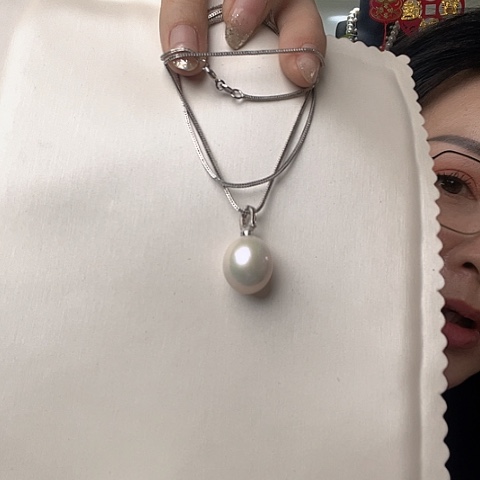 淡水珍珠颈饰未镶嵌妞**囡