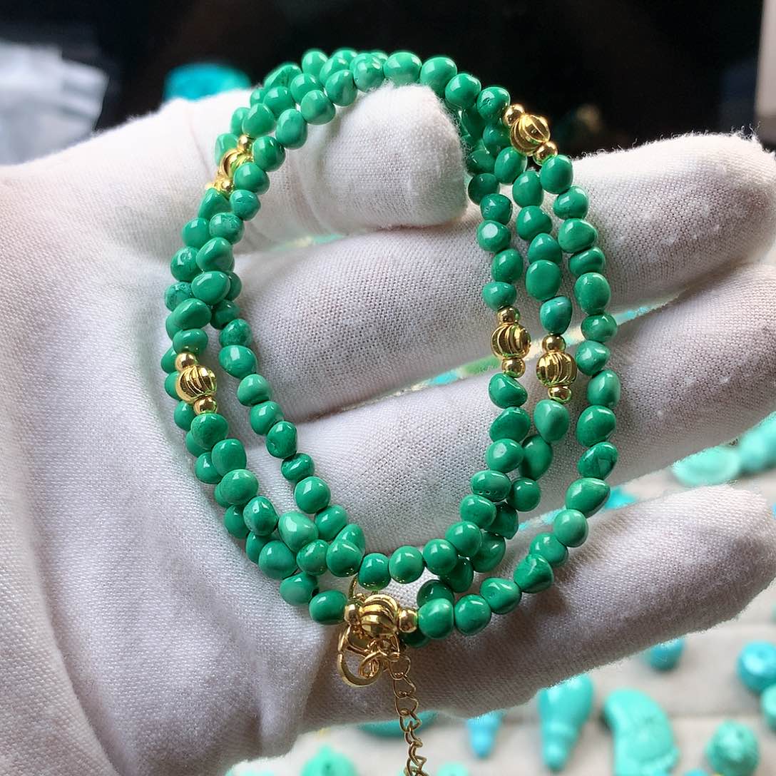 湖北原矿4mm随型手链