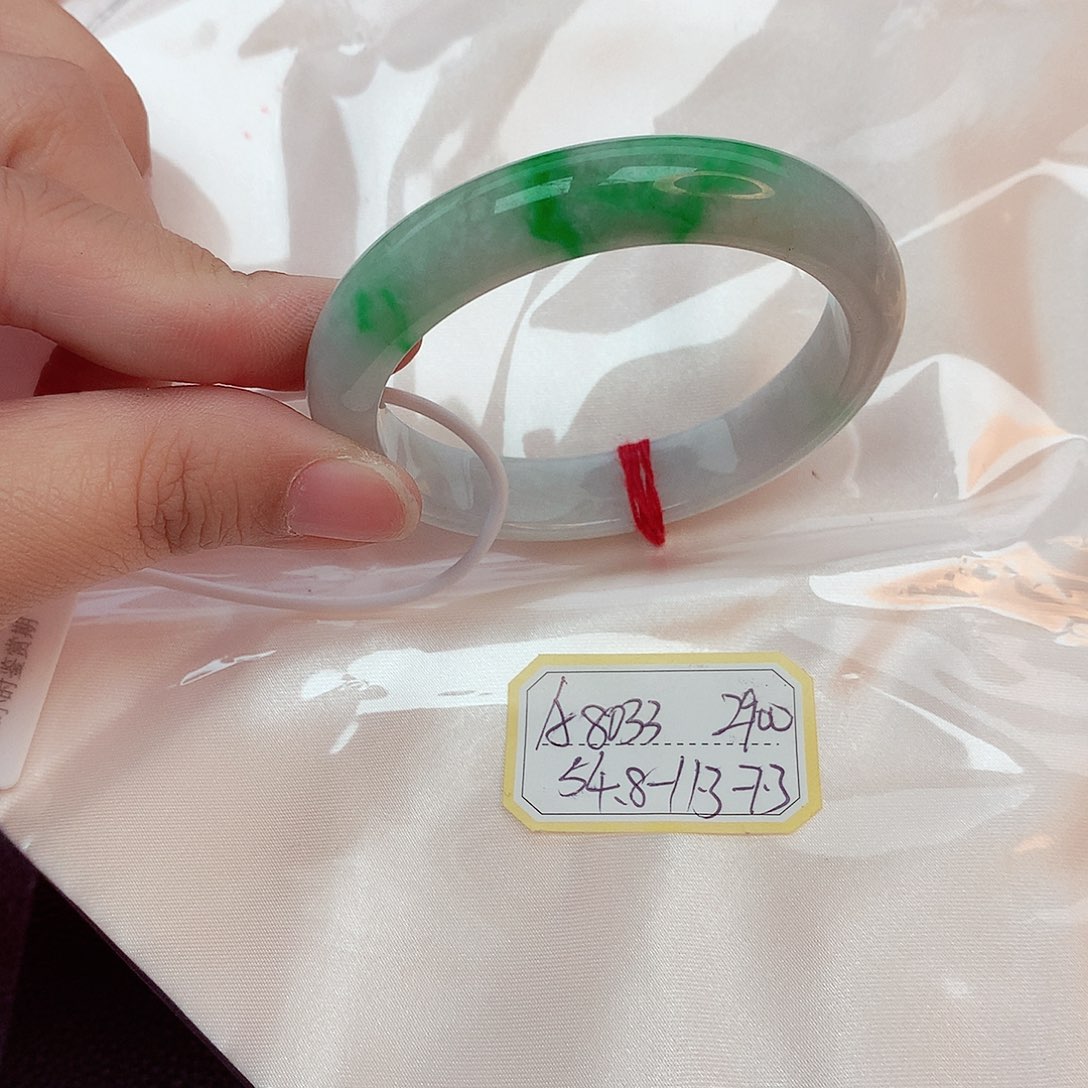 翡翠未镶嵌手镯缅甸翡翠