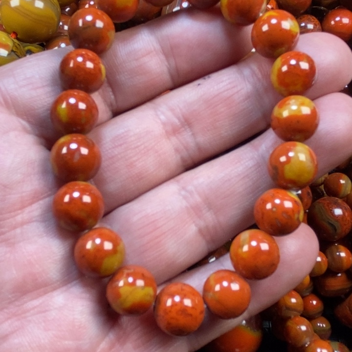 未镶嵌手链玛瑙/玉髓心*