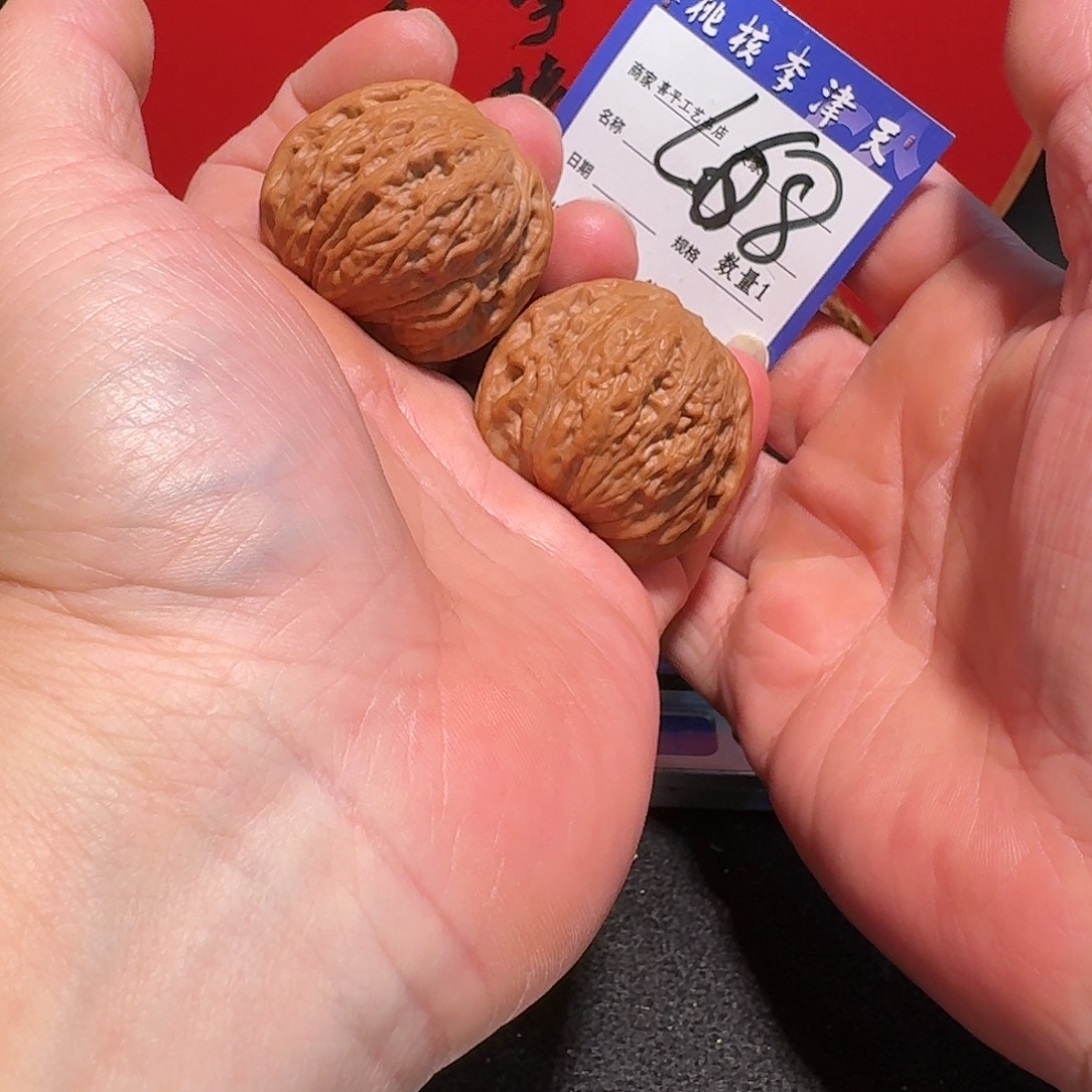 文玩核桃把件4 l铁锤