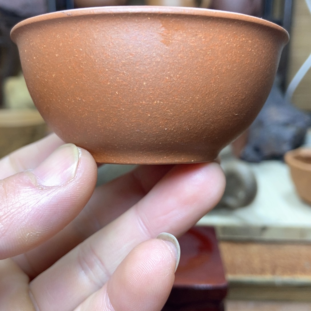 紫砂茶杯微瑕紫砂客杯