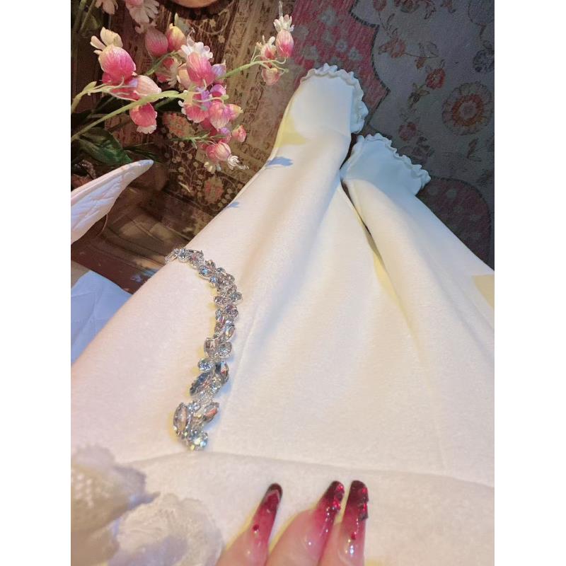 【崔】K0046单层花瓣微喇裤休闲裤百搭秋冬休闲加厚裤子