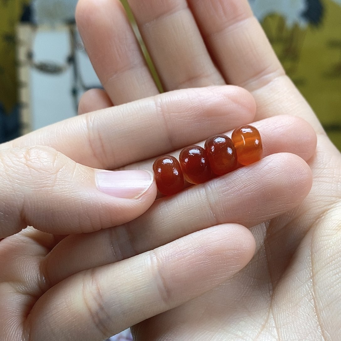 玛瑙/玉髓散珠影**愿玛瑙