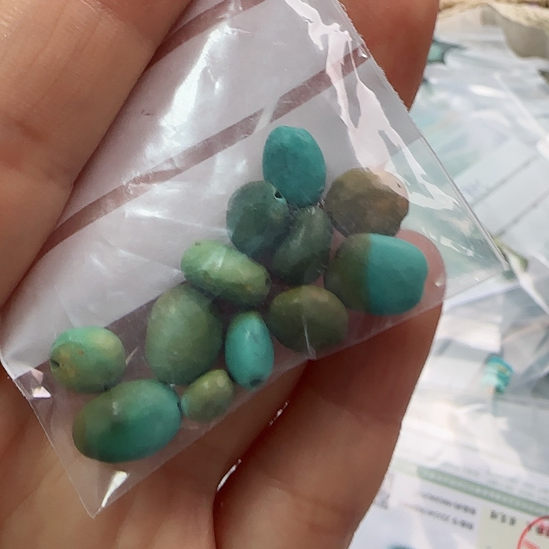 绿松石珠宝半成品未镶嵌