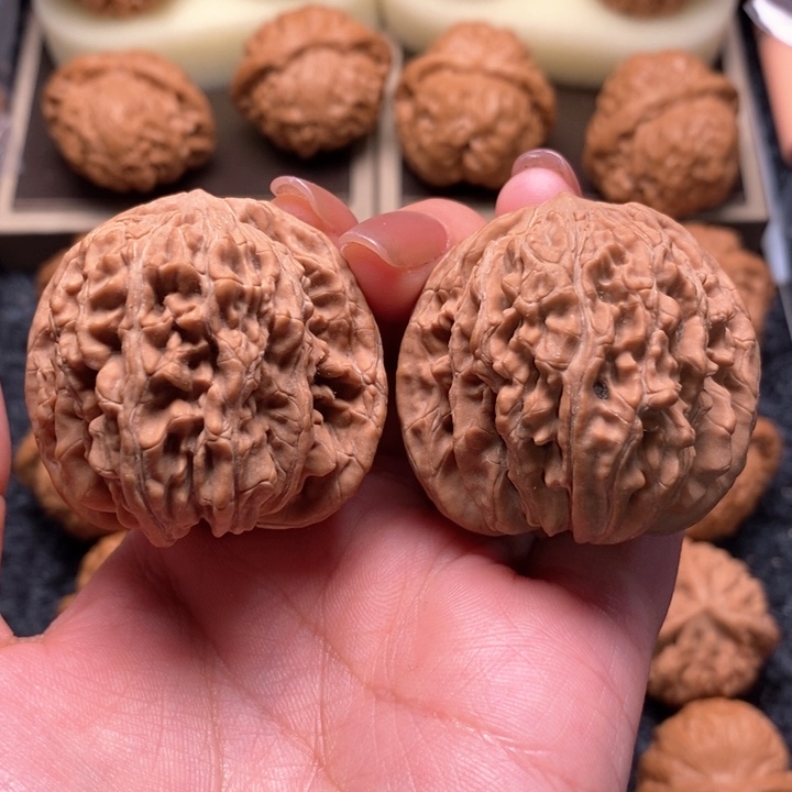 文玩核桃把件｜****。精品四座楼42