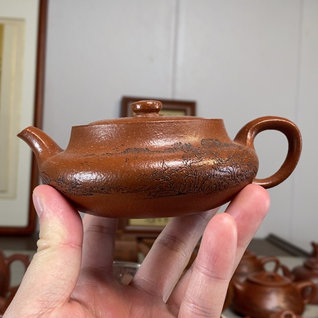 茶壶紫砂原矿泥料传统工艺制作