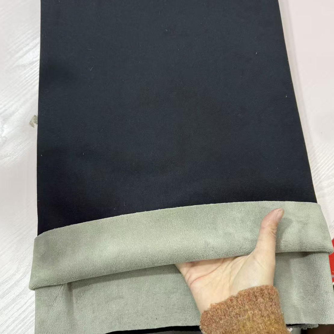 布料黑色奥利绒1-1.1-1.2-1.5米多拍连裁