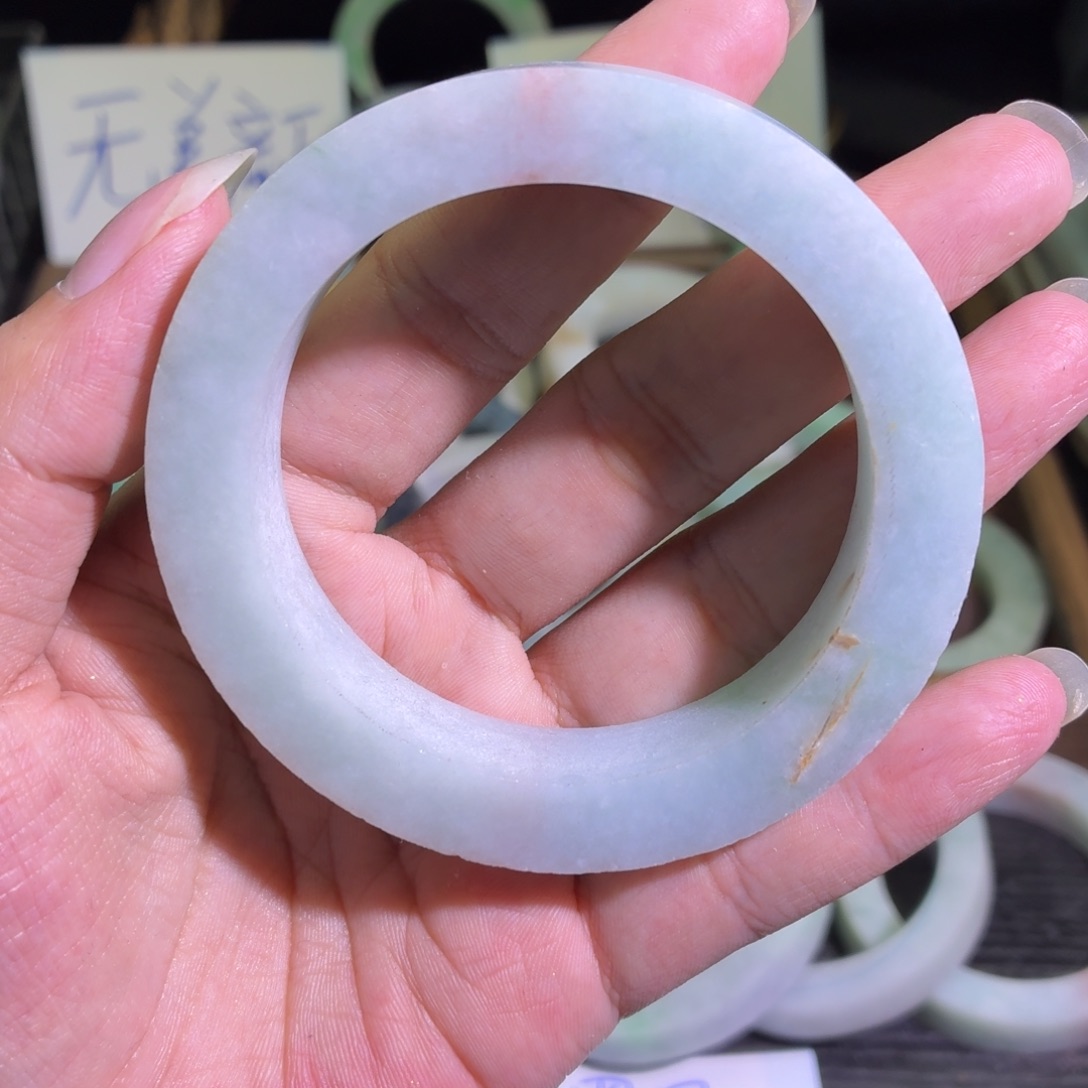 定制翡翠未镶嵌缅甸翡翠A货手镯毛胚定制