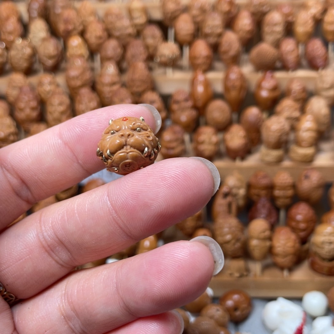 橄榄核手串/手链忠犬猴头