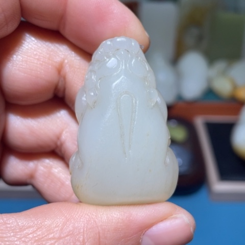 和田玉挂件未镶嵌