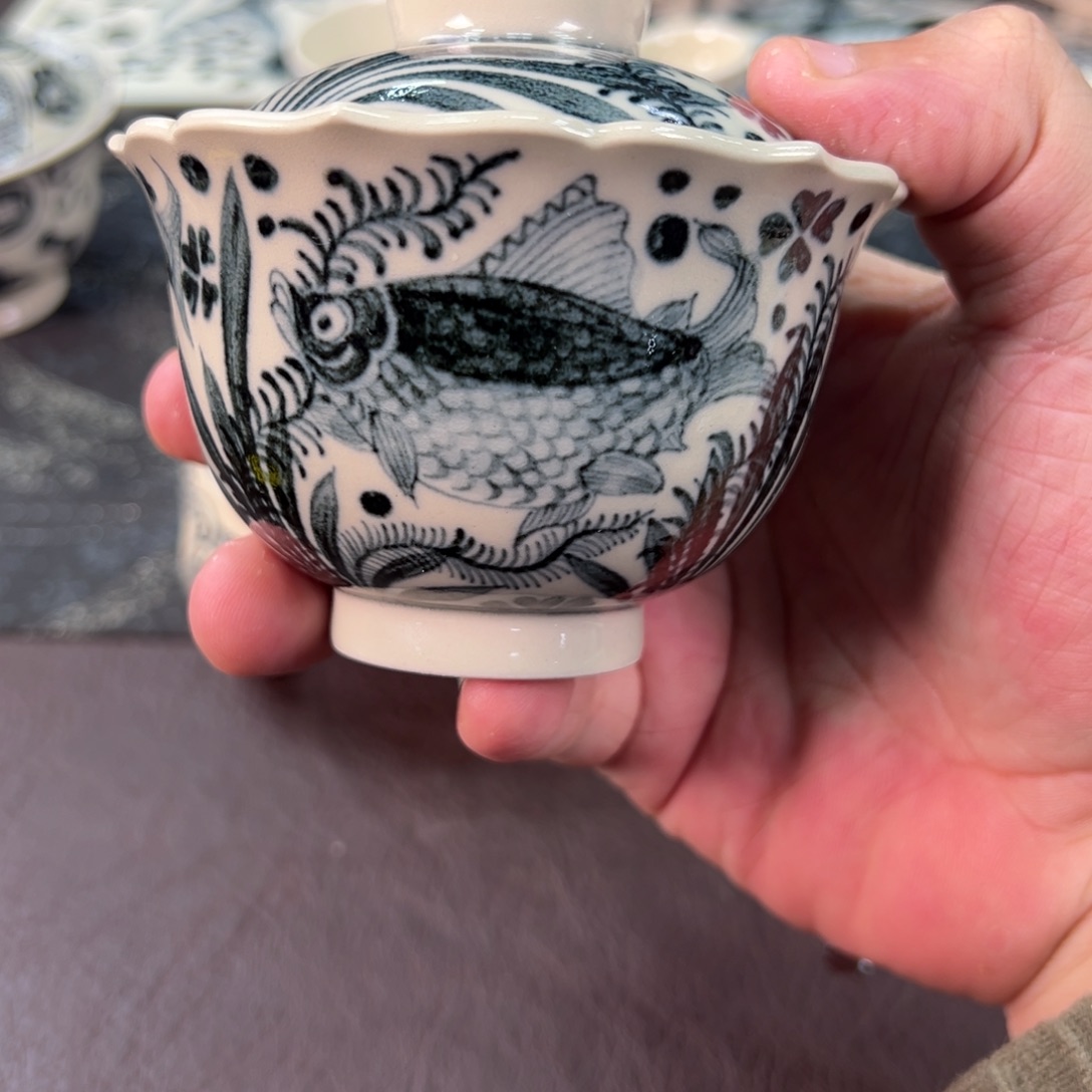 h***n陶景德镇手工手绘陶瓷