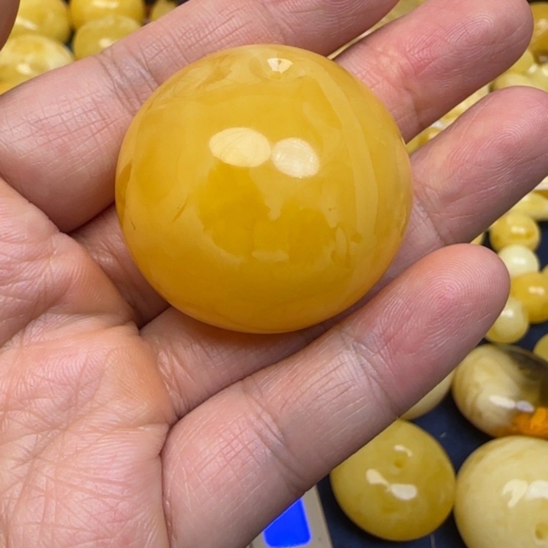 蜜蜡未镶嵌颈饰天然蜜蜡