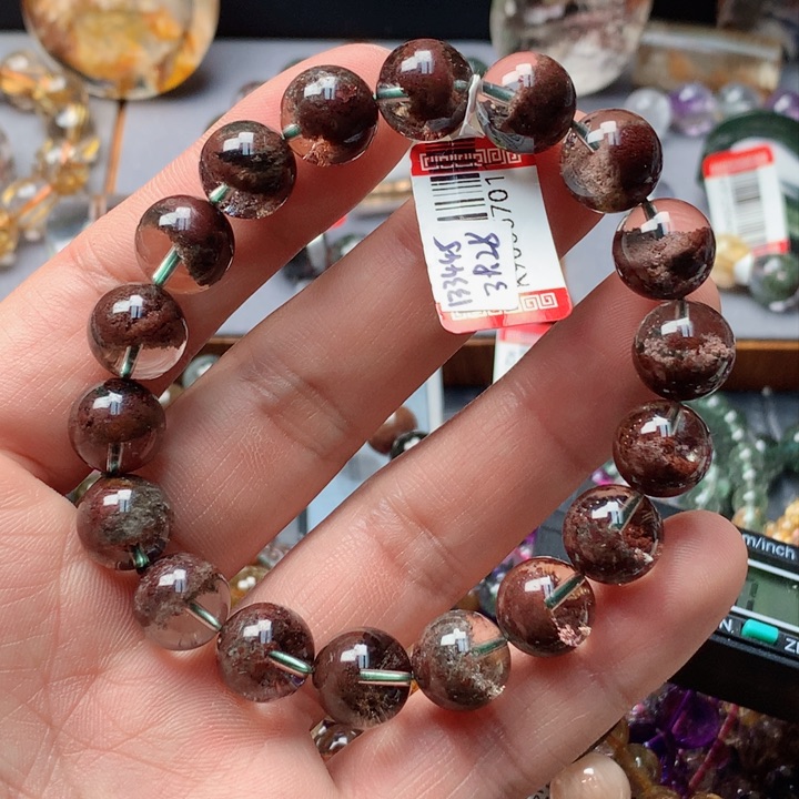 水晶手串未镶嵌天然