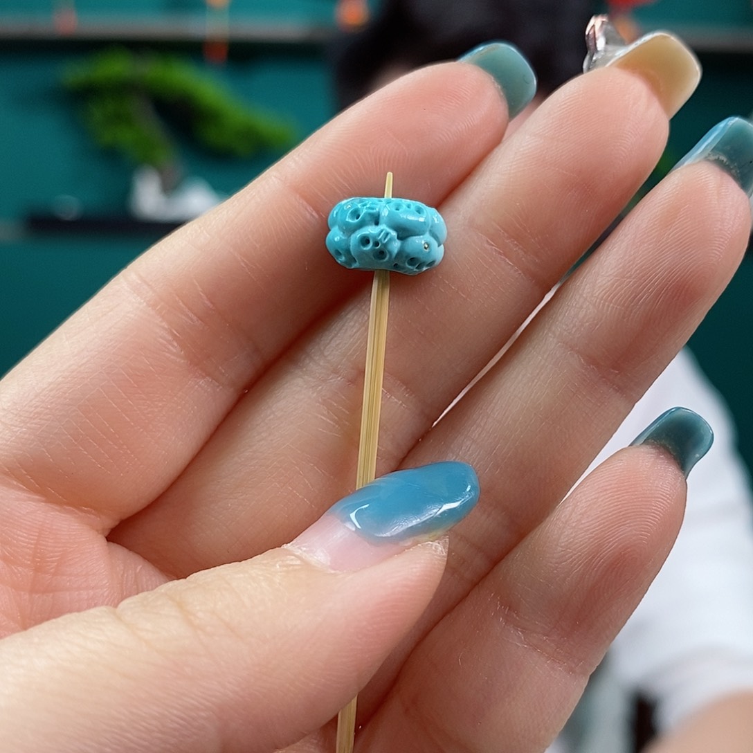 绿松石珠宝奇石未镶嵌