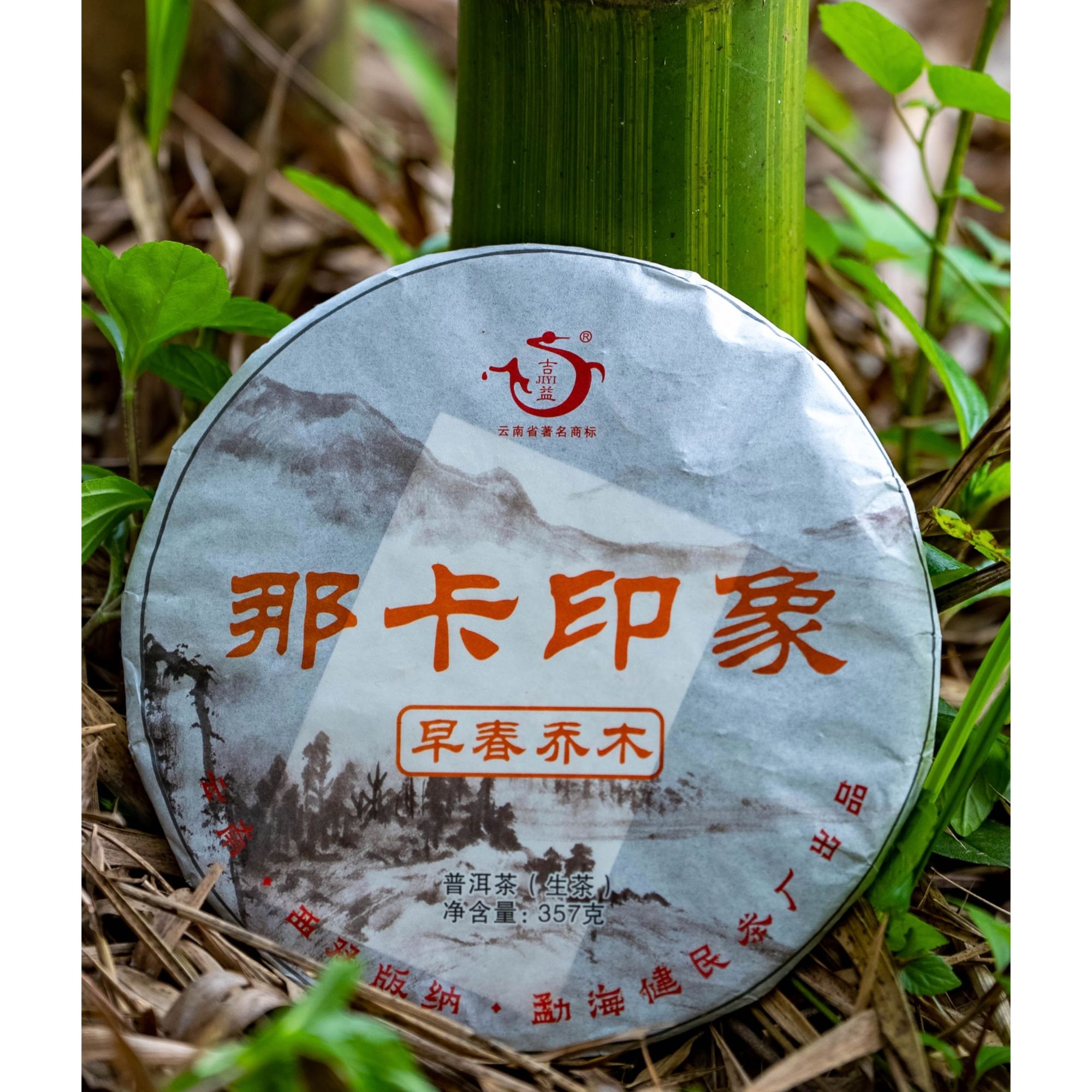 2021年那卡印象 357g 普洱茶  生茶 