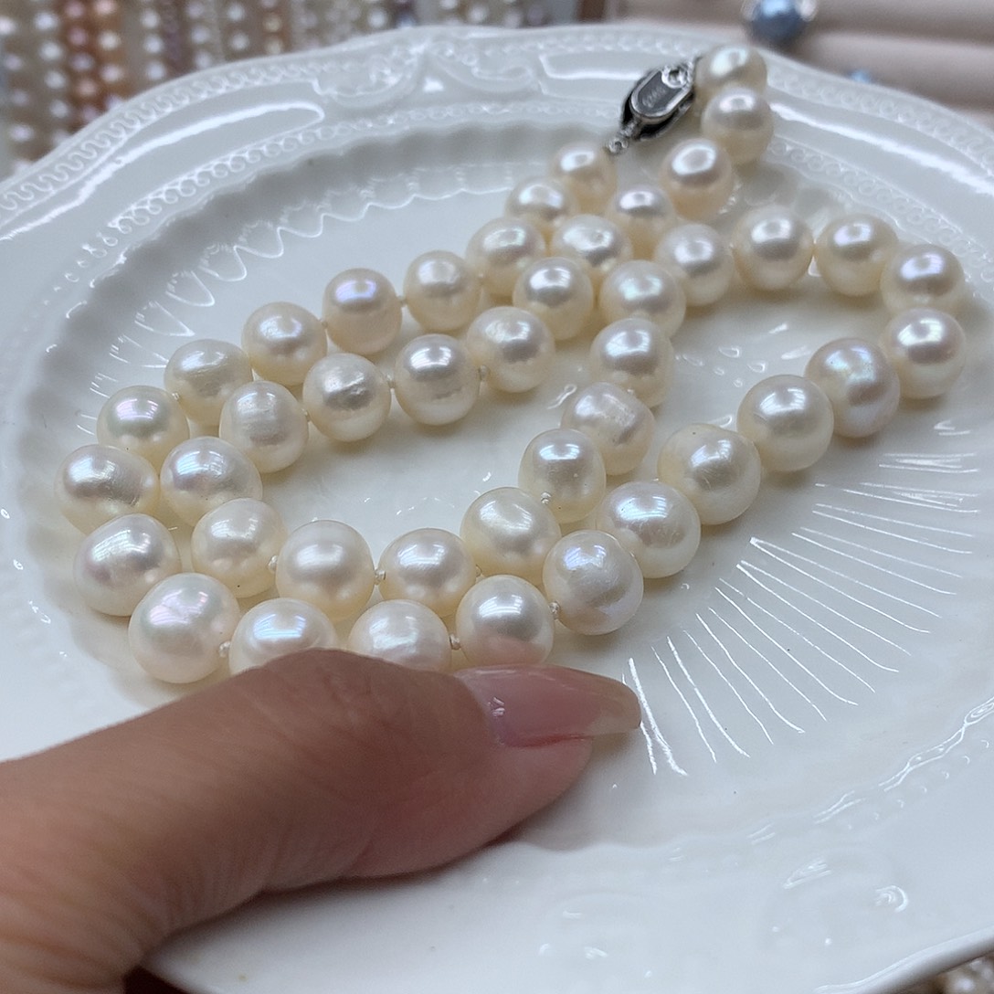 淡水珍珠10-11未镶嵌x31项链