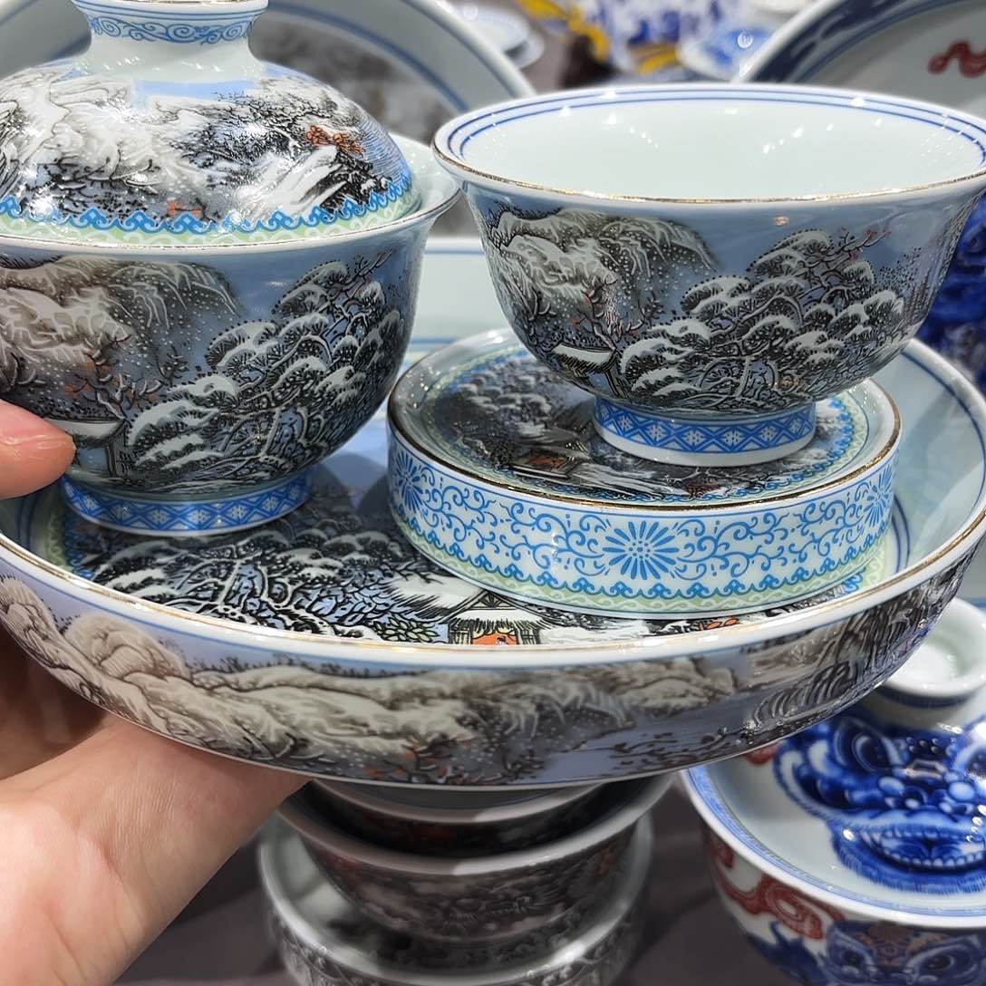 瓷片景德镇瓷器艺术