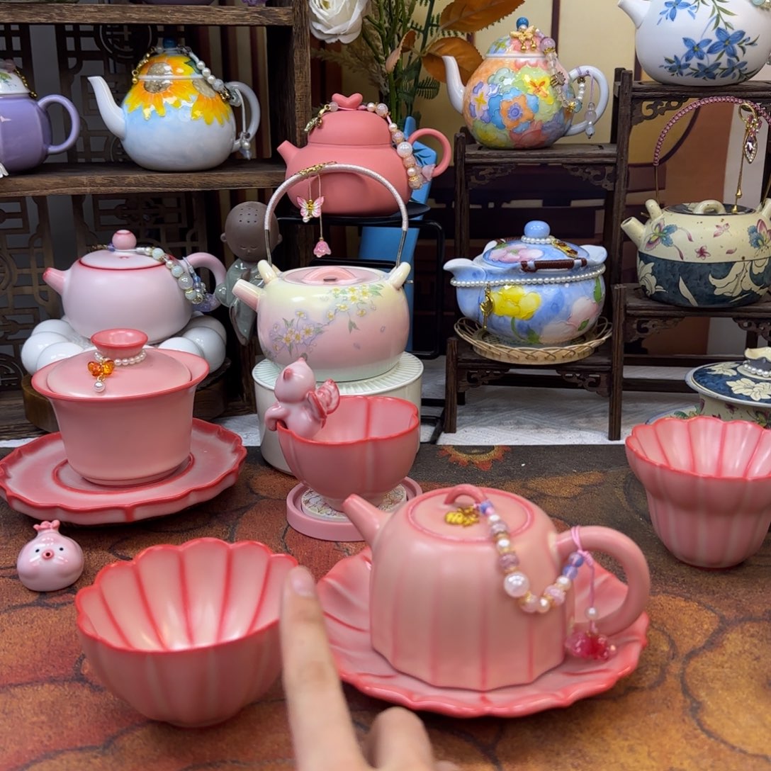 孤品茶具就一件，亲拼手速～