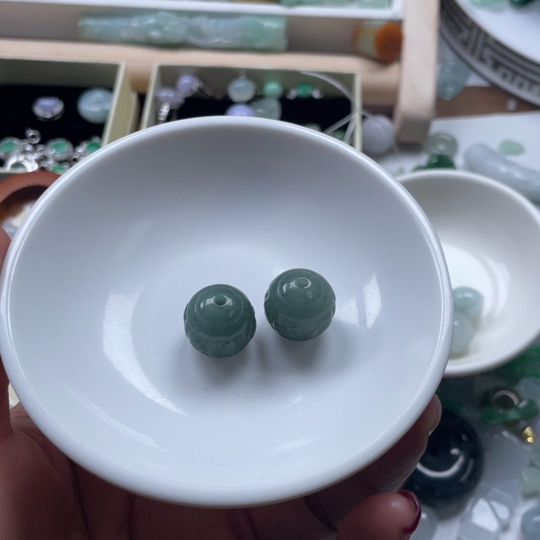 翡翠颈饰未镶嵌67867889