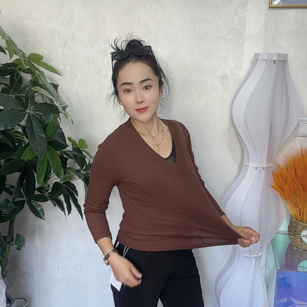 （58）女士打底高腰