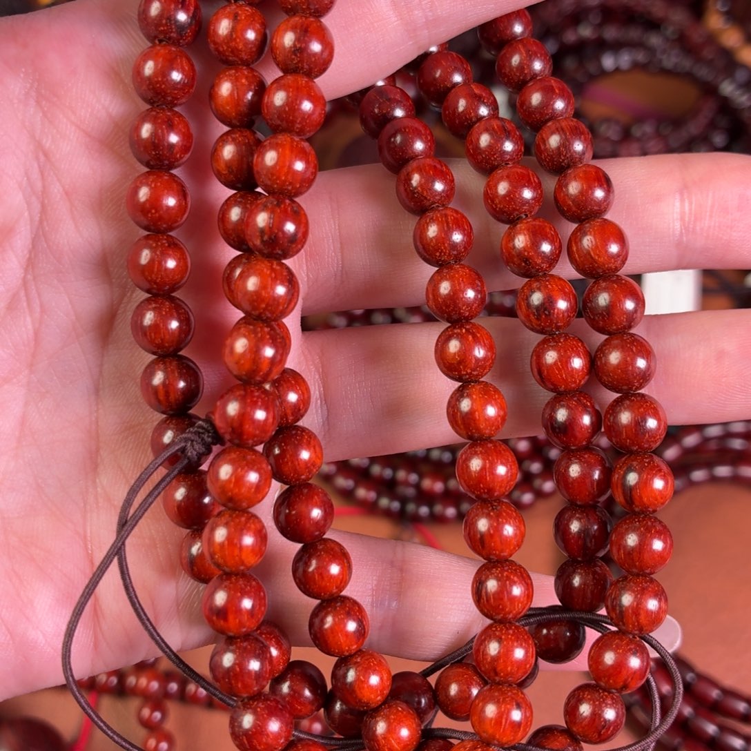 L***。小叶紫檀手串/手链0.7泥料