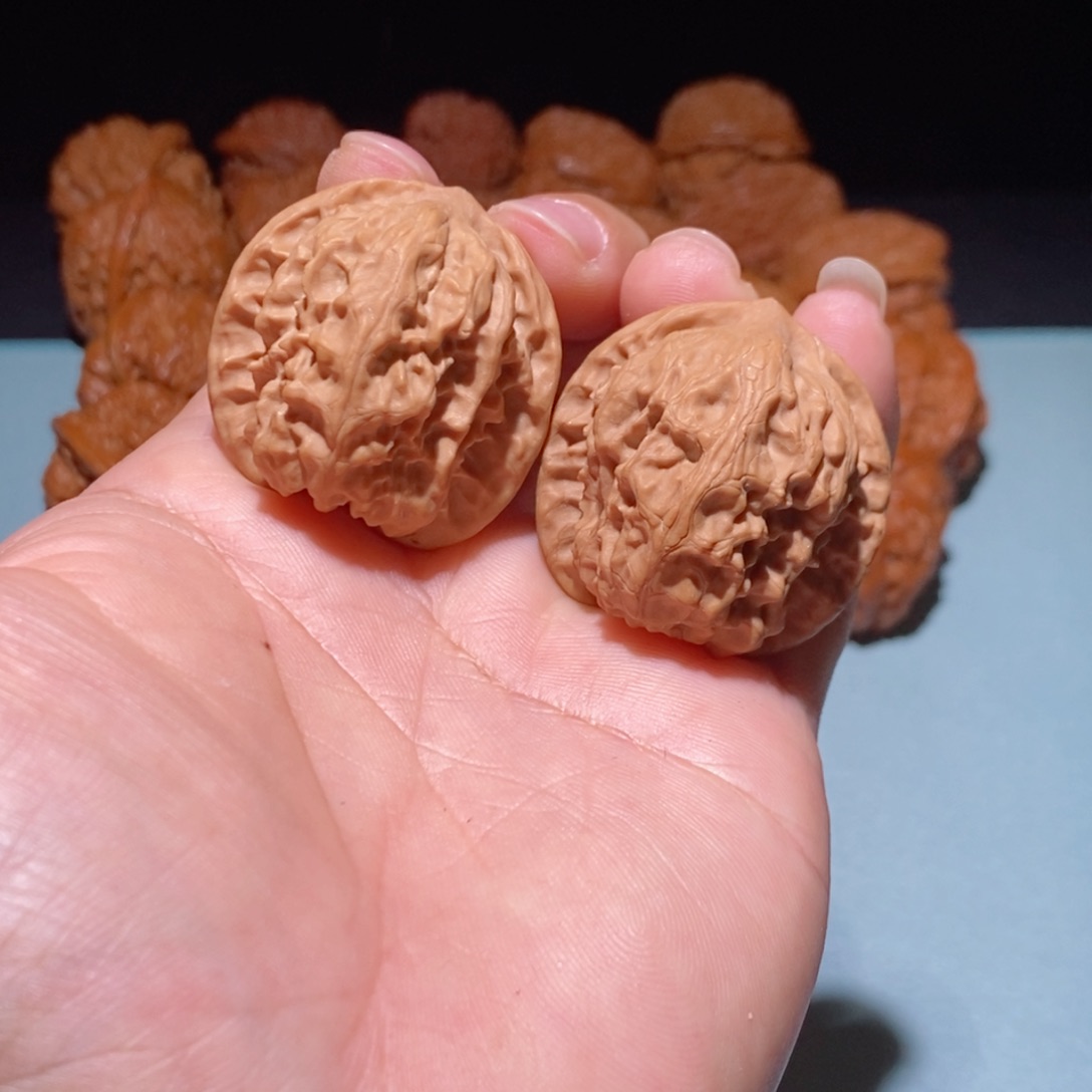 吊坠文玩核桃35.5全品野狼005