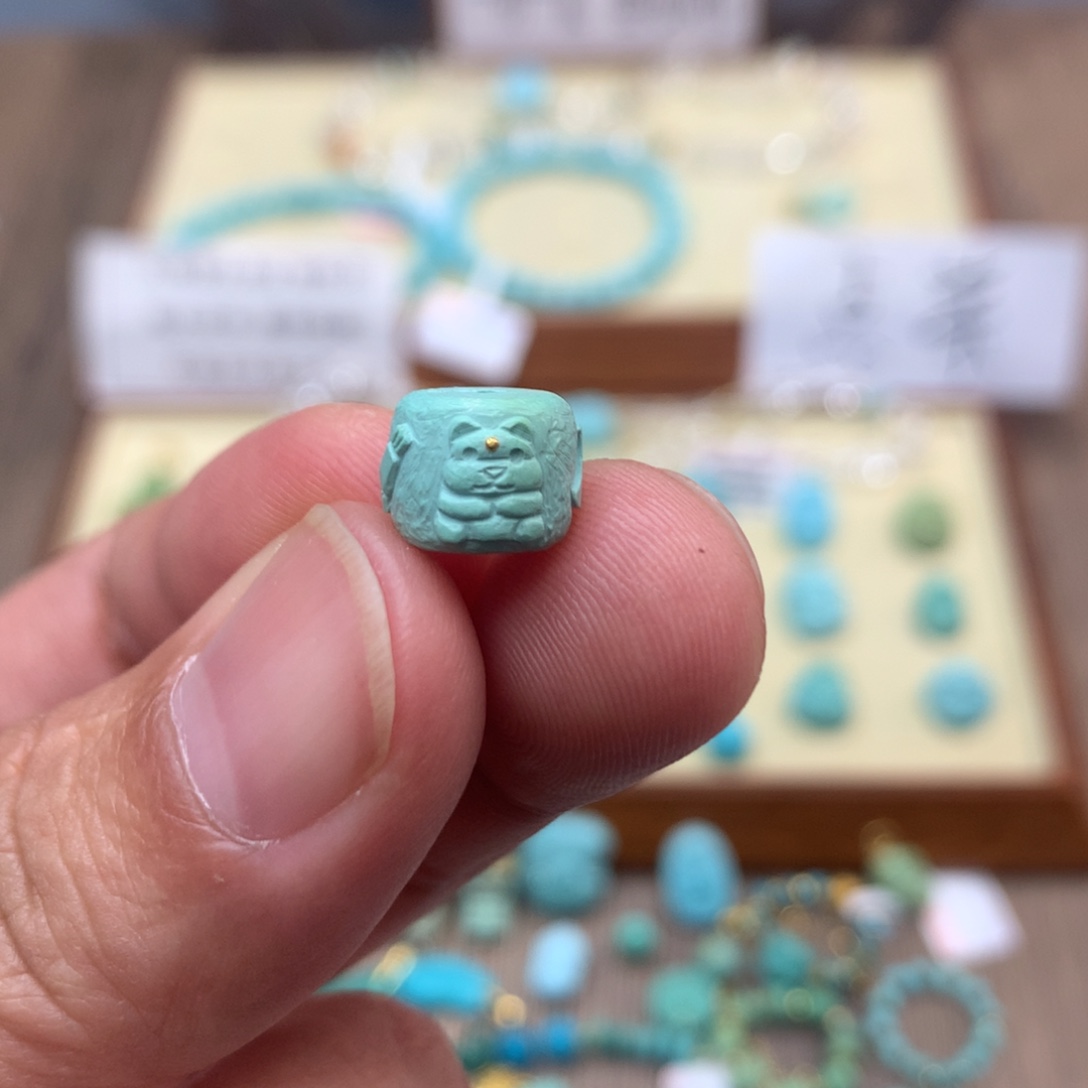 绿松石未镶嵌3配饰