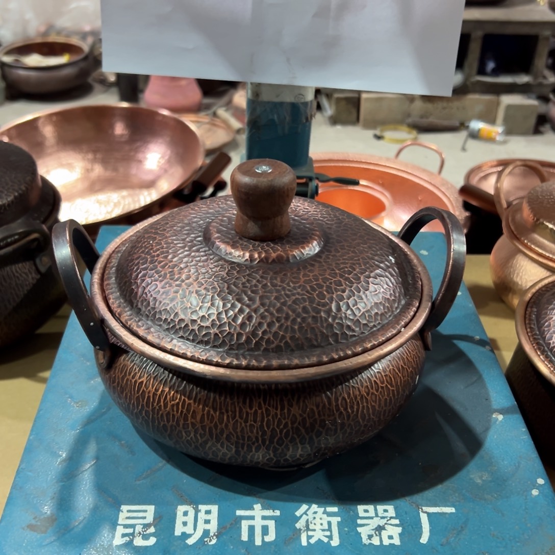 20cm立耳木顶浅汤锅电磁炉