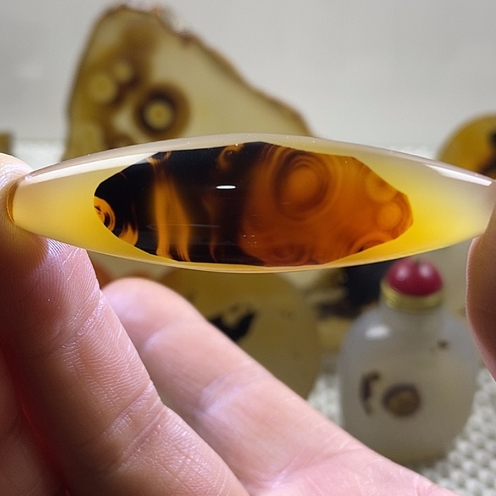 玛瑙/玉髓未镶嵌颈饰