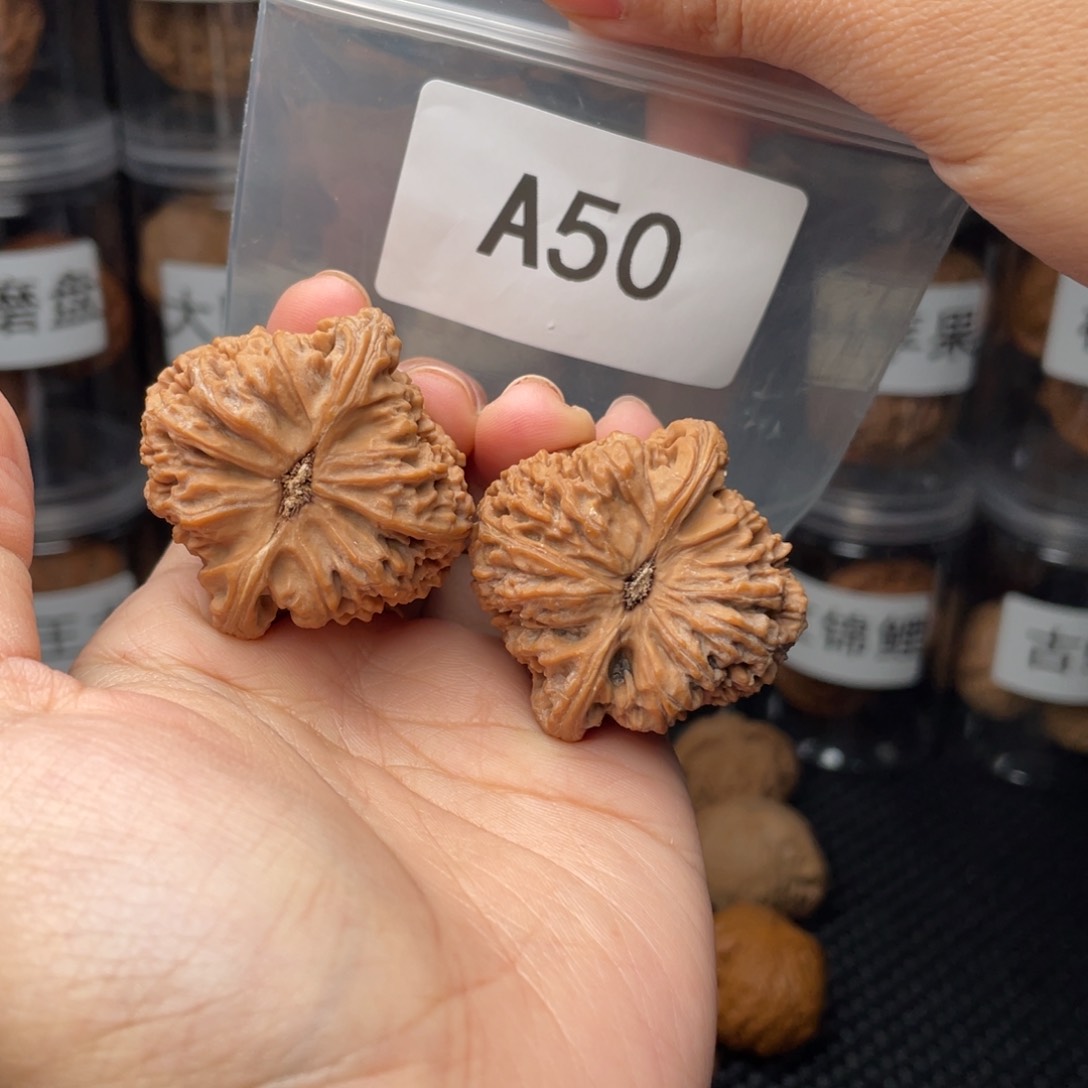 文玩核桃把件全品40南将