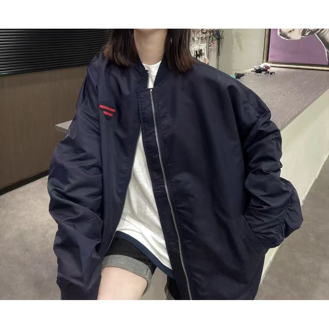 晶姐-10191欧货女装秋夏季简约韩版网红秋夏撞色外套