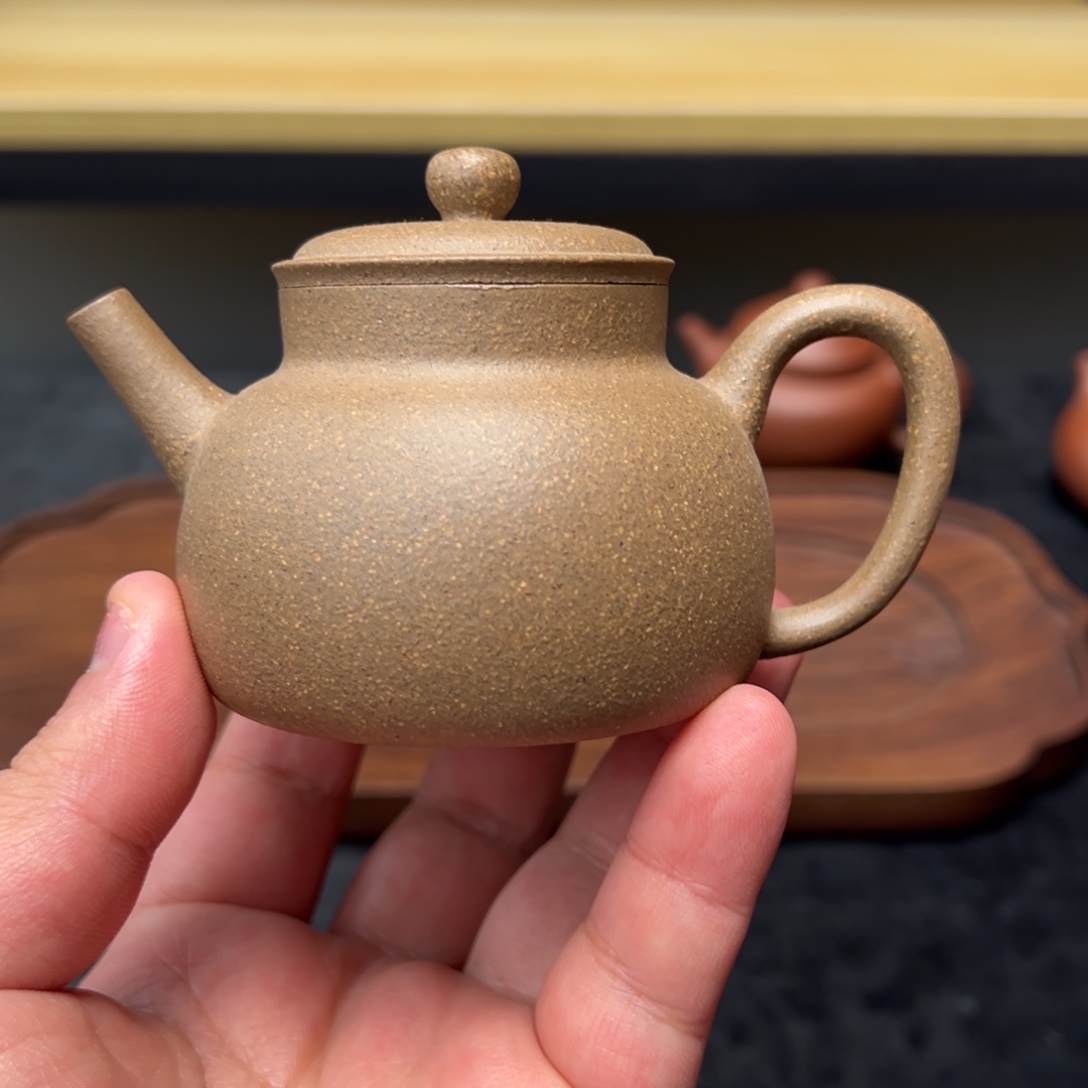 茶壶紫砂120青降坡言心