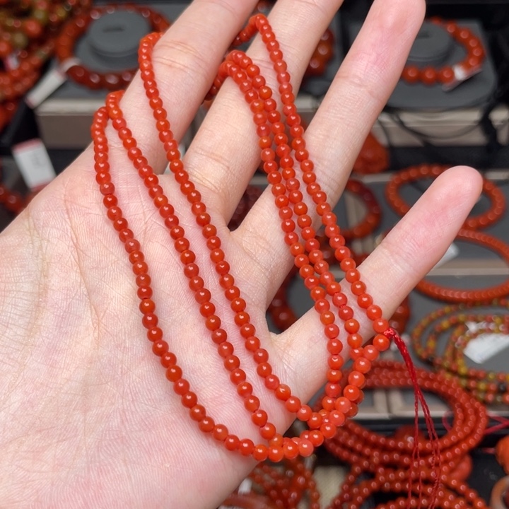 手链未镶嵌南红玛瑙M*-