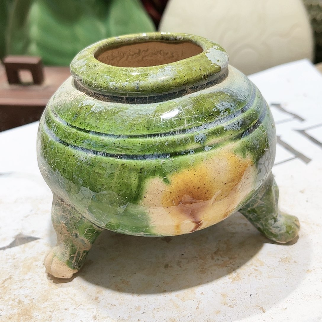 瓦当摆件摆件茶桌茶台陶瓷