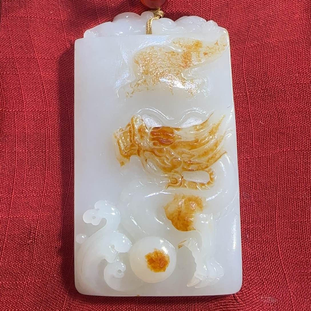 和田玉挂件未镶嵌