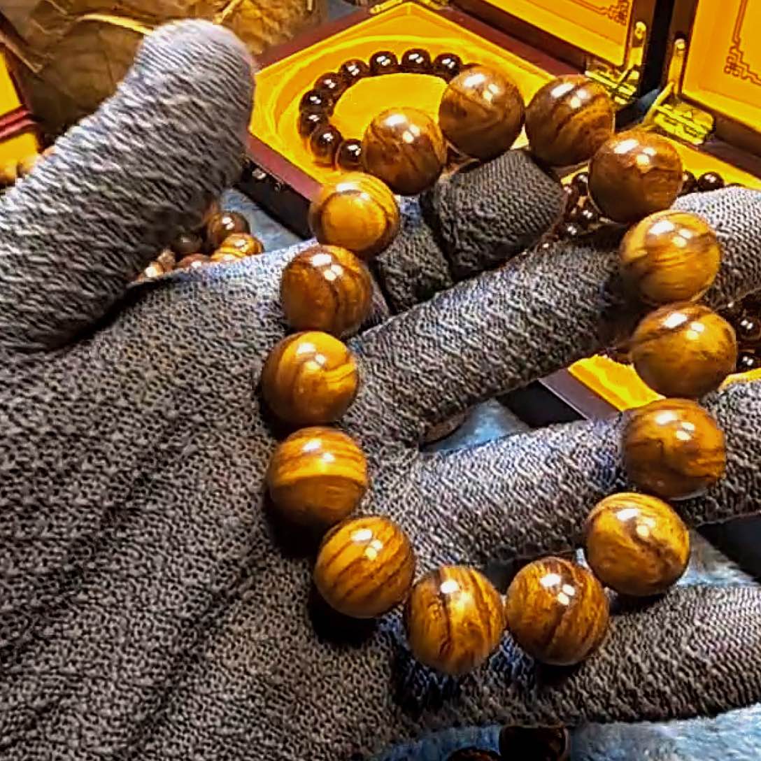 手串/手链黄花梨/降香黄檀海南黄花梨西部新干料