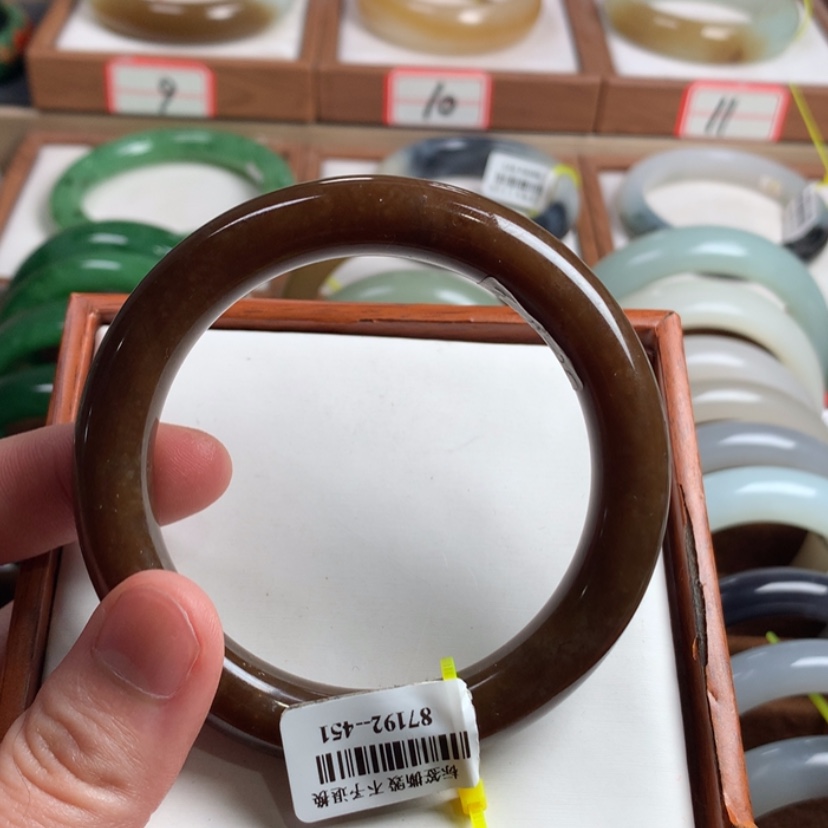 【闪购商品】和田玉手镯未镶嵌58