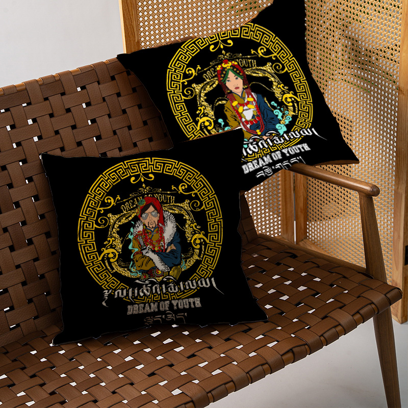 少年之梦情侣藏式抱枕