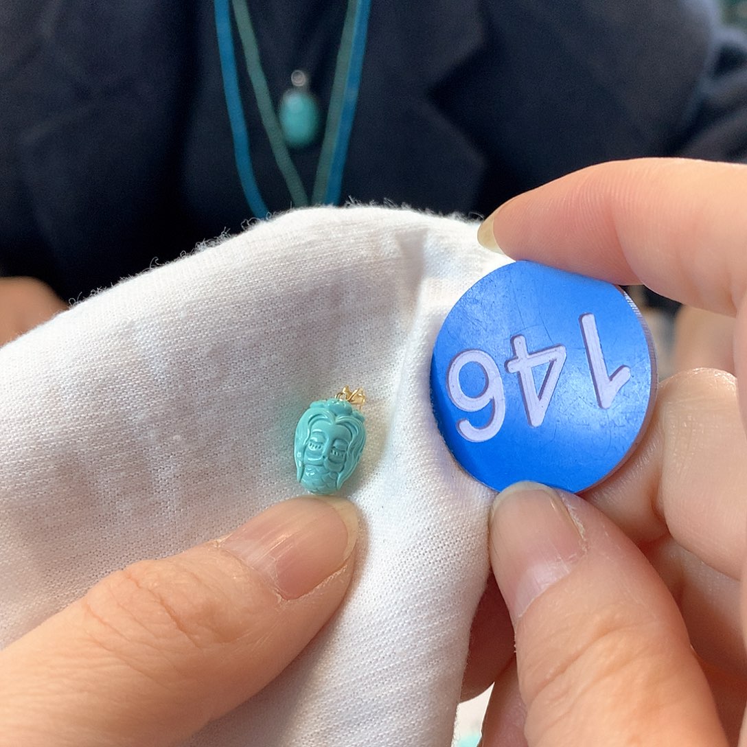 绿松石珠宝奇石未镶嵌