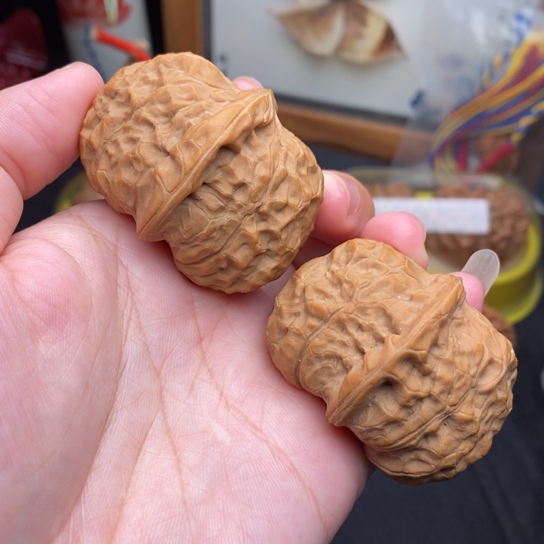 文玩核桃把件41南瓜墩