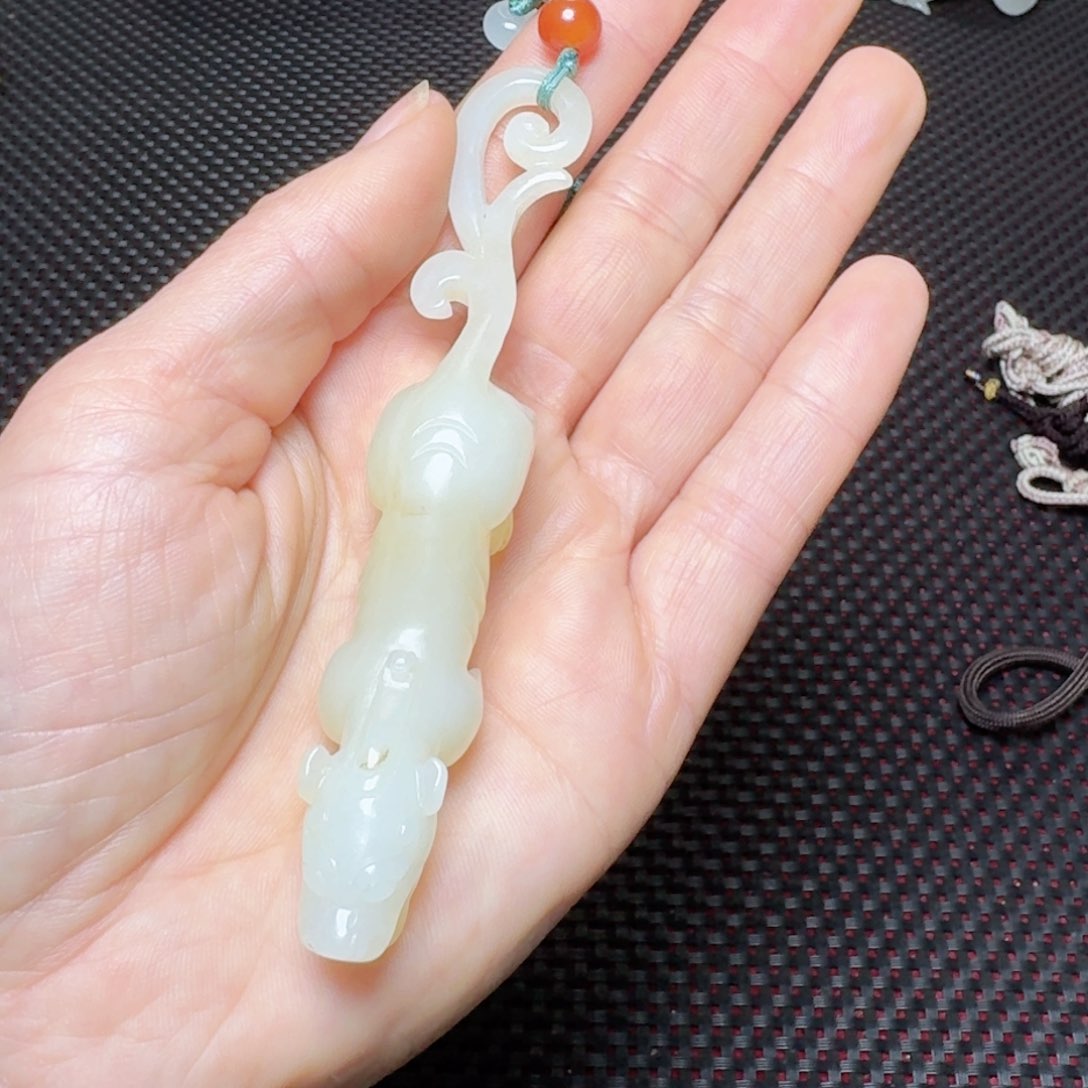 和田玉把件未镶嵌