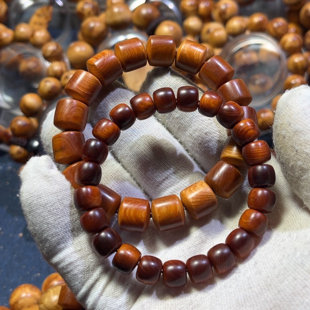 两***字手串/手链柏木（崖柏）