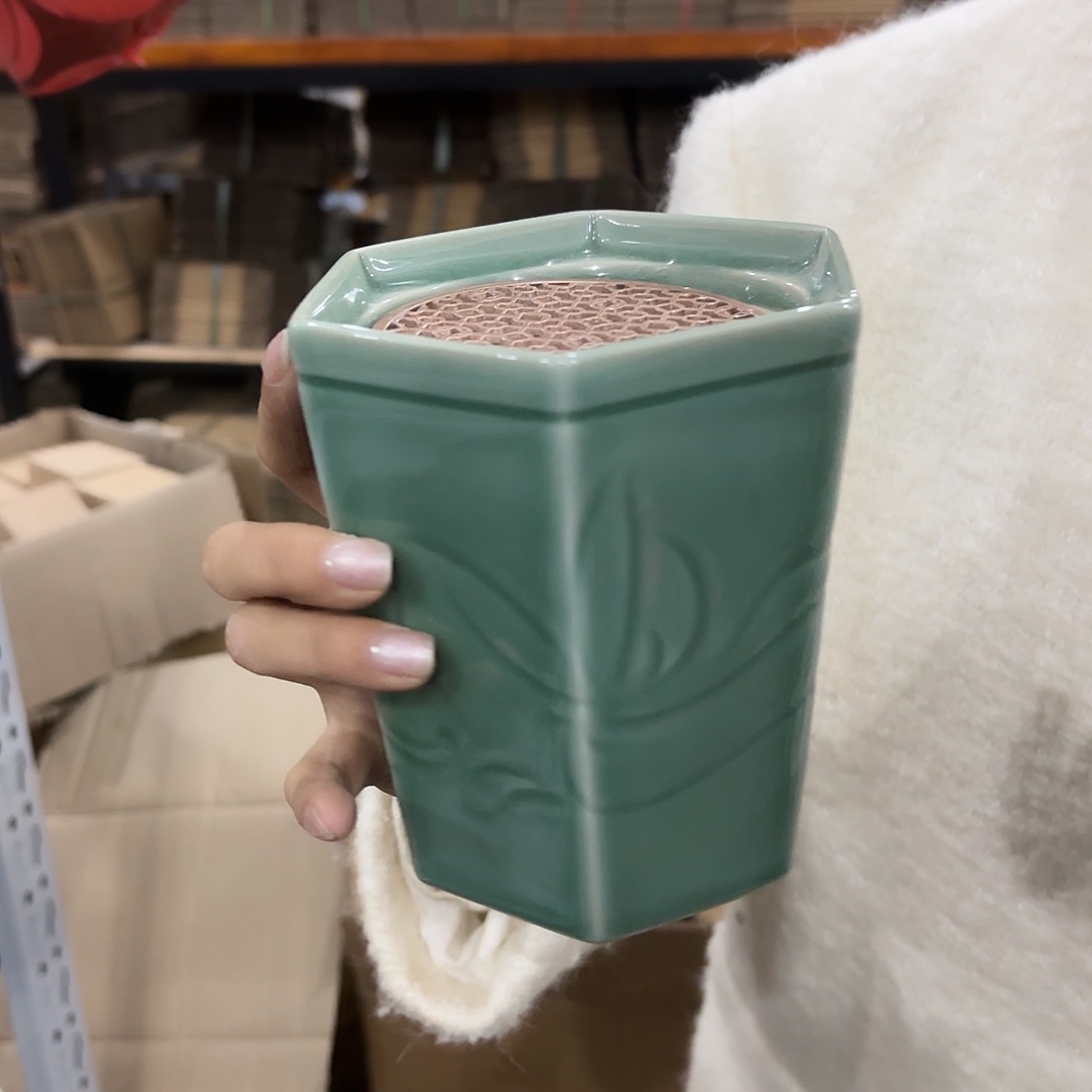 龙泉云间青瓷小米茶器